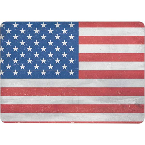 American Flag Distressed Surface Laptop Studio Skin